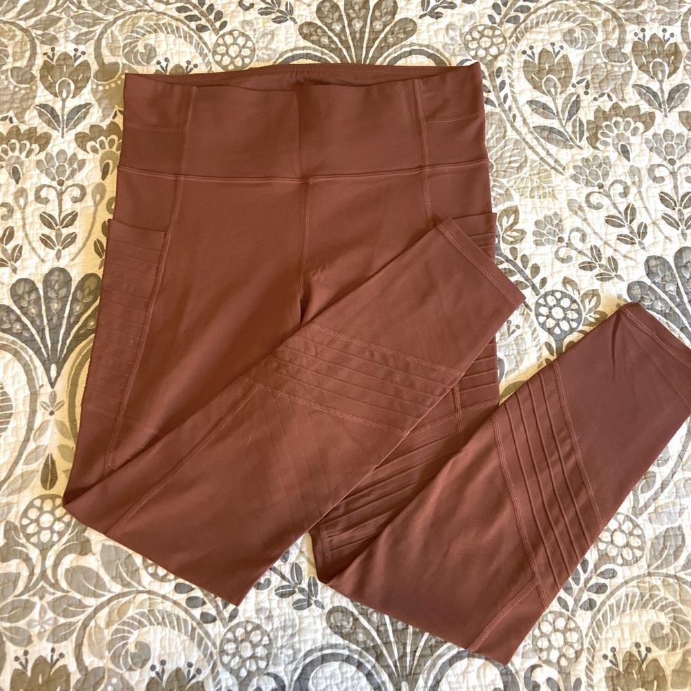 Athleta Stash Moto Legging - M